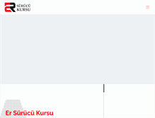 Tablet Screenshot of ersurucukursu.com
